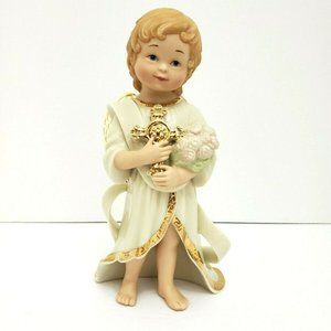 Lenox Little Graces Faith Porcelain Angel Figurine